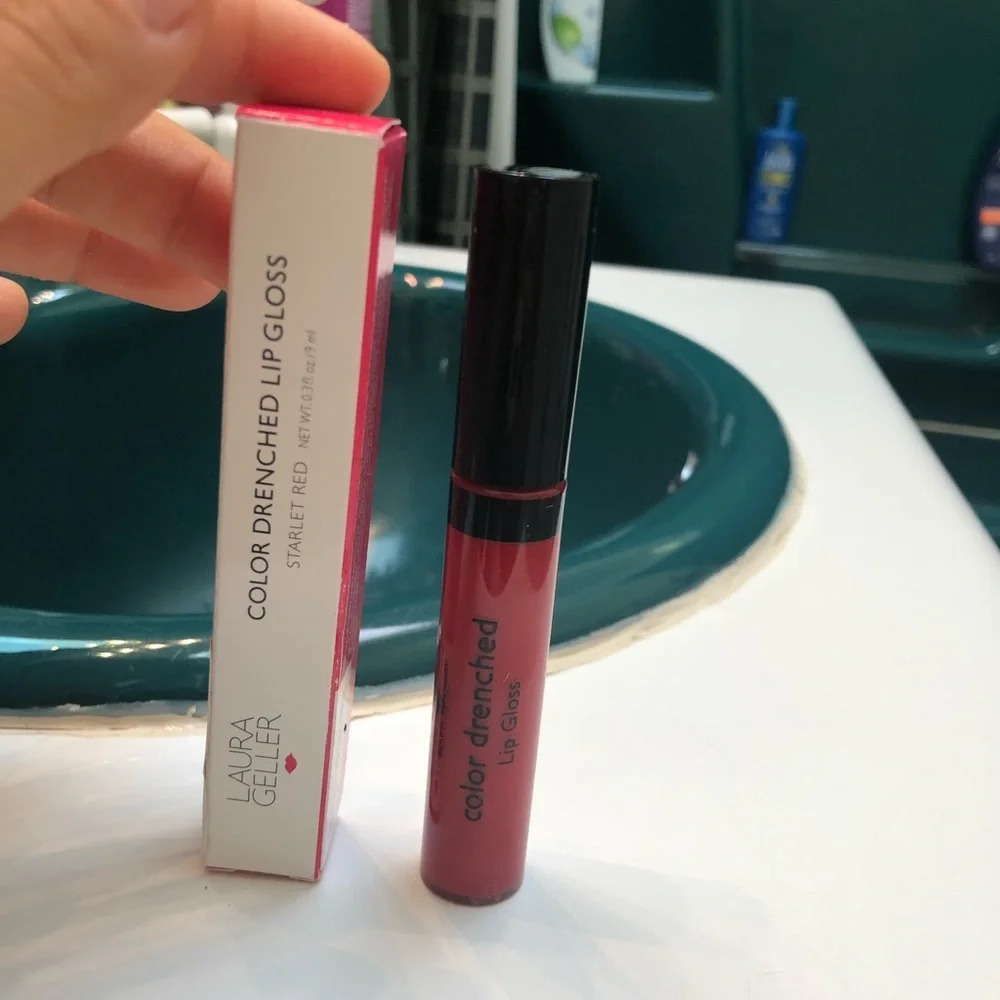 NIB LAURA GELLER STARLET RED LIP GLOSS